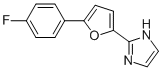 2-[5-(4-FLUORO-PHENYL)-FURAN-2-YL]-1H-IMIDAZOLE Struktur