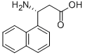 (R)-3-AMINO-3-(1-NAPHTHYL)-PROPIONIC ACID Struktur