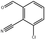 2-CHLORO-6-FORMYLBENZONITRILE Struktur