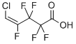 5-CHLORO-2,2,3,3,4-PENTAFLUOROPENT-4-ENOIC ACID Struktur