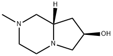 Pyrrolo[1,2-a]pyrazin-7-ol, octahydro-2-methyl-, (7R-cis)- (9CI) Struktur