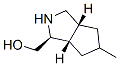 Cyclopenta[c]pyrrole-1-methanol, octahydro-5-methyl-, (1S,3aR,6aS)- (9CI) Struktur