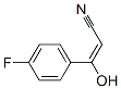 2-Propenenitrile,  3-(4-fluorophenyl)-3-hydroxy-  (9CI) Struktur