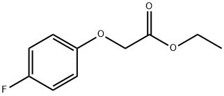 (4-FLUOROPHENOXY) ACETIC ACID ETHYL ESTER Struktur