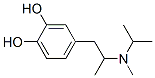 1,2-Benzenediol, 4-[2-[methyl(1-methylethyl)amino]propyl]- (9CI) Struktur