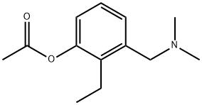 Phenol, 3-[(dimethylamino)methyl]-2-ethyl-, acetate (ester) (9CI) Struktur