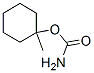 Cyclohexanol,1-methyl-,carbamate(9CI) Struktur