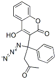 azidowarfarin Struktur