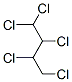 1,1,2,3,4-ペンタクロロブタン 化學(xué)構(gòu)造式