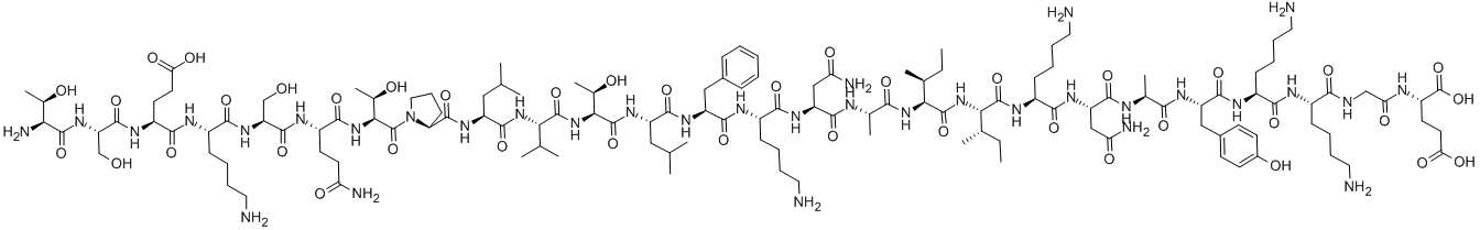 beta-endorphin (6-31) Struktur