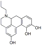 2,10,11-trihydroxy-N-n-propylnoraporphine Struktur