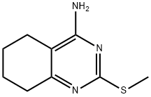 2-(Methylsulfanyl)-5,6,7,8-tetrahydroquinazolin-4-
aMine Struktur