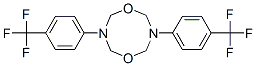 3,7-bis-(4-trifluoromethylphenyl)-1,5,3,7-dioxadiazocane Struktur