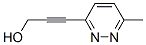 2-Propyn-1-ol, 3-(6-methyl-3-pyridazinyl)- (9CI) Struktur