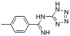 Benzenecarboximidamide, 4-methyl-N-1H-tetrazol-5-yl- (9CI) Struktur