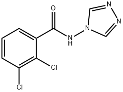 Benzamide, 2,3-dichloro-N-4H-1,2,4-triazol-4-yl- (9CI) Struktur