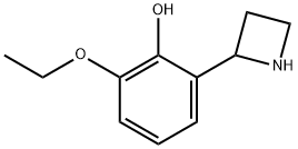 Phenol, 2-(2-azetidinyl)-6-ethoxy- (9CI) Struktur