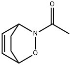 2-Oxa-3-azabicyclo[2.2.2]oct-5-ene, 3-acetyl- (9CI) Struktur