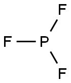 PHOSPHORUS TRIFLUORIDE Struktur