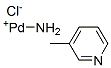 4-methyl-2-aminopyridine-palladium chloride Struktur