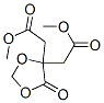 (5-Oxo-1,3-dioxolane-4,4-diyl)bis(acetic acid methyl) ester Struktur