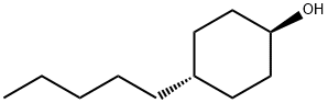 trans-4-n-Pentylcyclohexanol Struktur