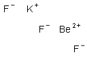 BERYLLIUM POTASSIUM FLUORIDE Struktur