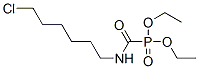 diethyl [[(6-chlorohexyl)amino]carbonyl]phosphonate Struktur