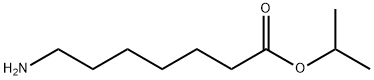 propan-2-yl 7-aminoheptanoate Struktur