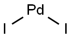 PALLADIUM(II) IODIDE Structure