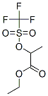 ETHYL L-2-((TRIFLUOROMETHYLSULFONYL)OXY)PROPIONATE Struktur