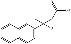 Cyclopropanecarboxylic acid, 2-methyl-2-(2-naphthalenyl)- (9CI) Struktur