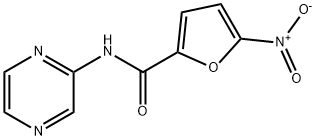 5-Nitro-N-2-pyrazinyl-2-furancarboxaMide Struktur