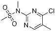 N-(4-Chloro-5-Methyl-pyriMidin-2-yl)-N-Methyl-MethanesulfonaMide Struktur