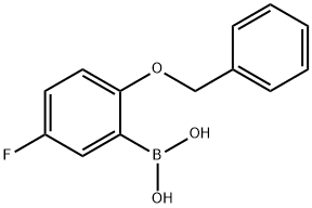 2-Benzyloxy-5-fluorophenylboronic acid