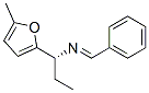 2-Furanmethanamine,alpha-ethyl-5-methyl-N-(phenylmethylene)-,(alphaR)-(9CI) Struktur