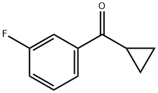 CYCLOPROPYL 3-FLUOROPHENYL KETONE Struktur