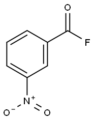 Benzoyl fluoride, 3-nitro- (9CI) Struktur