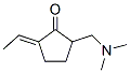 Cyclopentanone, 2-[(dimethylamino)methyl]-5-ethylidene-, (E)- (9CI) Struktur