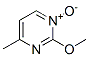 Pyrimidine, 2-methoxy-4-methyl-, 1-oxide (9CI) Struktur