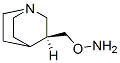 1-Azabicyclo[2.2.2]octane,3-[(aminooxy)methyl]-,(S)-(9CI) Struktur