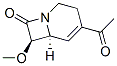 1-Azabicyclo[4.2.0]oct-4-en-8-one,4-acetyl-7-methoxy-,(6S,7R)-(9CI) Struktur