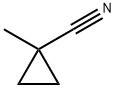1-methylcyclopropane-1-carbonitrile Struktur