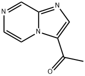 Ethanone, 1-imidazo[1,2-a]pyrazin-3-yl- (9CI) Struktur