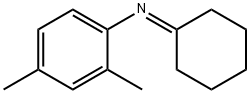 Benzenamine, N-cyclohexylidene-2,4-dimethyl- (9CI) Struktur