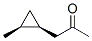 2-Propanone, 1-(2-methylcyclopropyl)-, cis- (9CI) Struktur