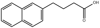 4-(2-Naphthyl)butanoic acid Struktur