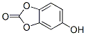 1,3-Benzodioxol-2-one,  5-hydroxy- Struktur