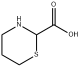 2H-1,3-Thiazine-2-carboxylicacid,tetrahydro-(9CI) Struktur