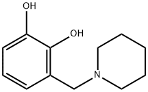 1,2-Benzenediol, 3-(1-piperidinylmethyl)- (9CI) Struktur